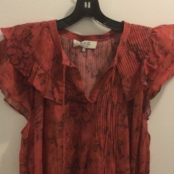 Sea sleeveless top - Picture 3 of 3